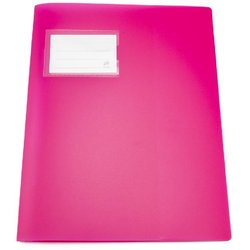 Schnellhefter Staufen 92822 pro PP A4 m. Visitenkartenfach pink