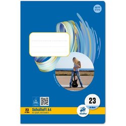 Schulheft Style 80g A4 16Bl #23 (rautiert)