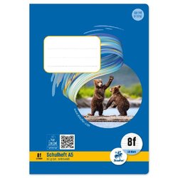 Schulheft Style 80g A5 16Bl #8f (rautiert) Grundschule