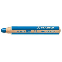 Farbstift woody mittelblau