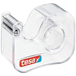 Handabroller Tesa 57447-00001 für Klebefilm 19mm/10m leer milchtransparent