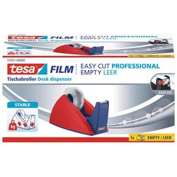 Tischabroller Tesa 57421 Easy Cut bis 33m/19mm rot/blau