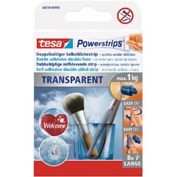 Powerstrips tesa tesa transparent large