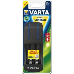 Akkuladegerät Varta Pocket Charger unbestückt für 2 AA oder 4 AAA