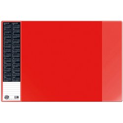 Scheibunterlage Veloflex 4680321 Velocolor 40x60cm mit Seitentaschen rot