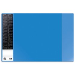 Scheibunterlage Veloflex 4680351 Velocolor 40x60cm mit Seitentaschen blau