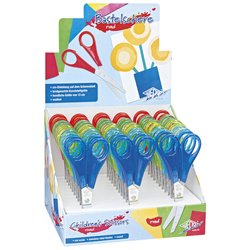 Bastelscheren-Display rund rechts sortiert