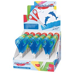 Bastelscheren-Display spitz rechts sortiert