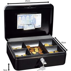 Geldkassette Gr.3 schwarz