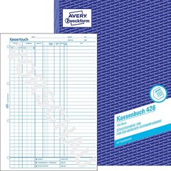 EDV Kassenbuch 60g A4 mit Blaupapier 100Bl