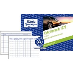 Fahrtenbuch Recycling A6 quer 64 Blatt