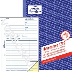 Lieferschein ZWF 1720 A5 2x40Bl sd