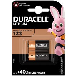 Batterie DURACELL Photo 123 3,0V 2St